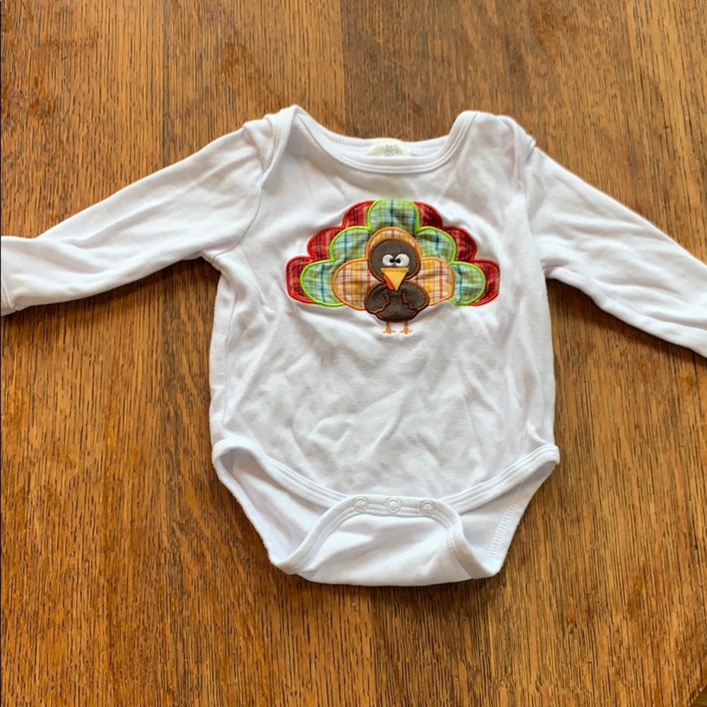 Turkey onesie - thanksgiving